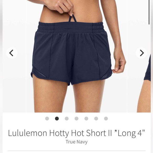 142. Lululemon Hotty hot short - Picture 2 of 7